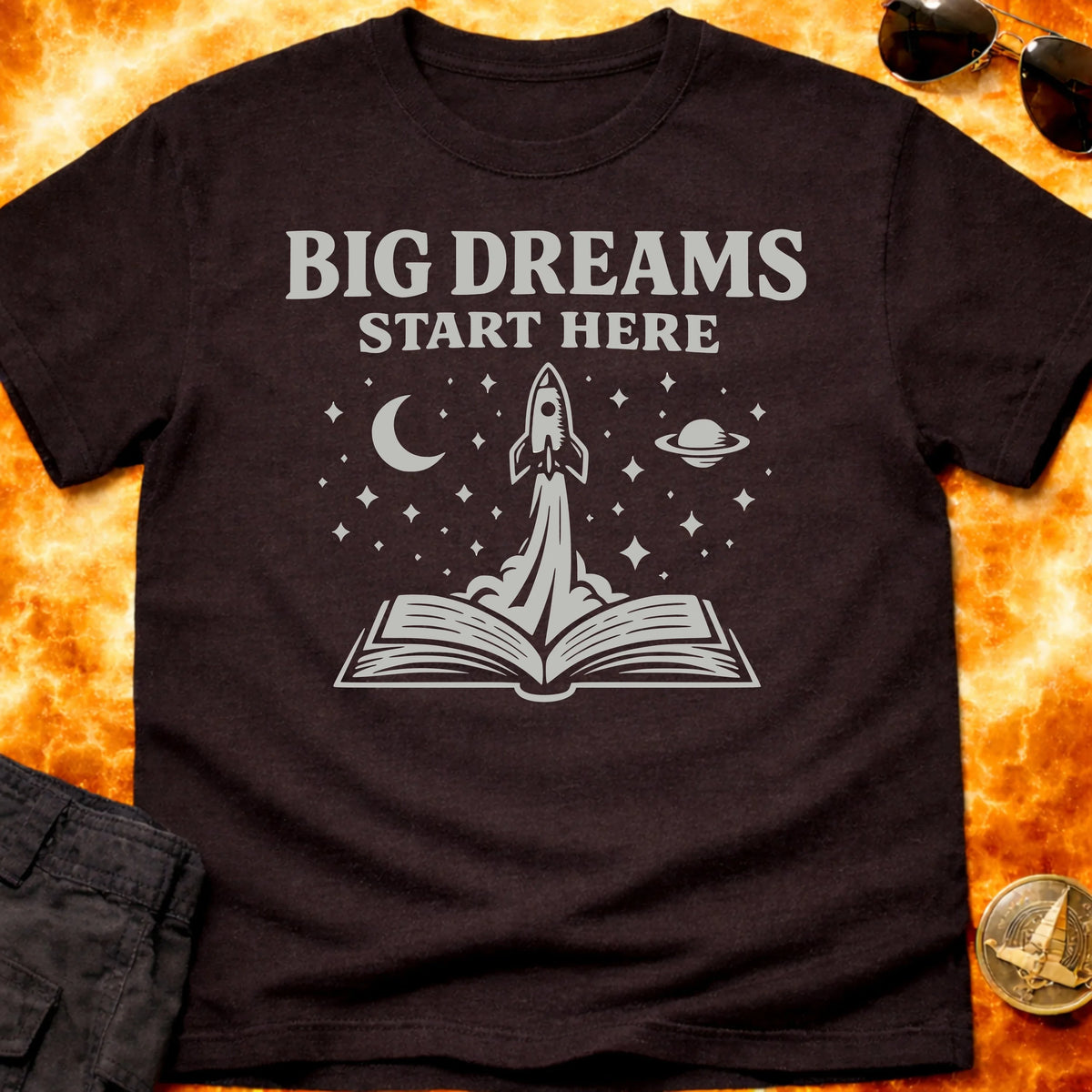 Big Dreams Start Here T-Shirt product image 1