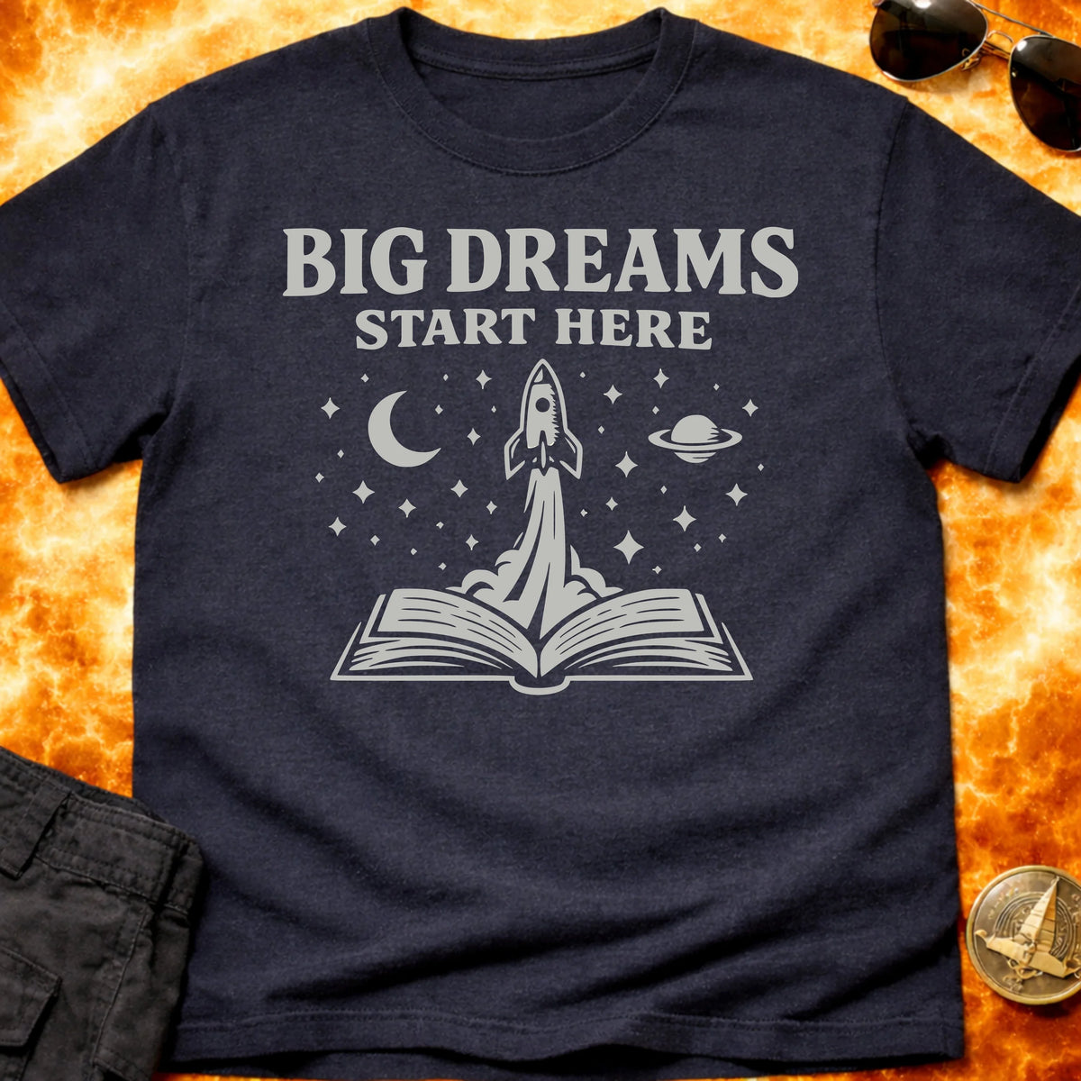 Big Dreams Start Here T-Shirt product image 4