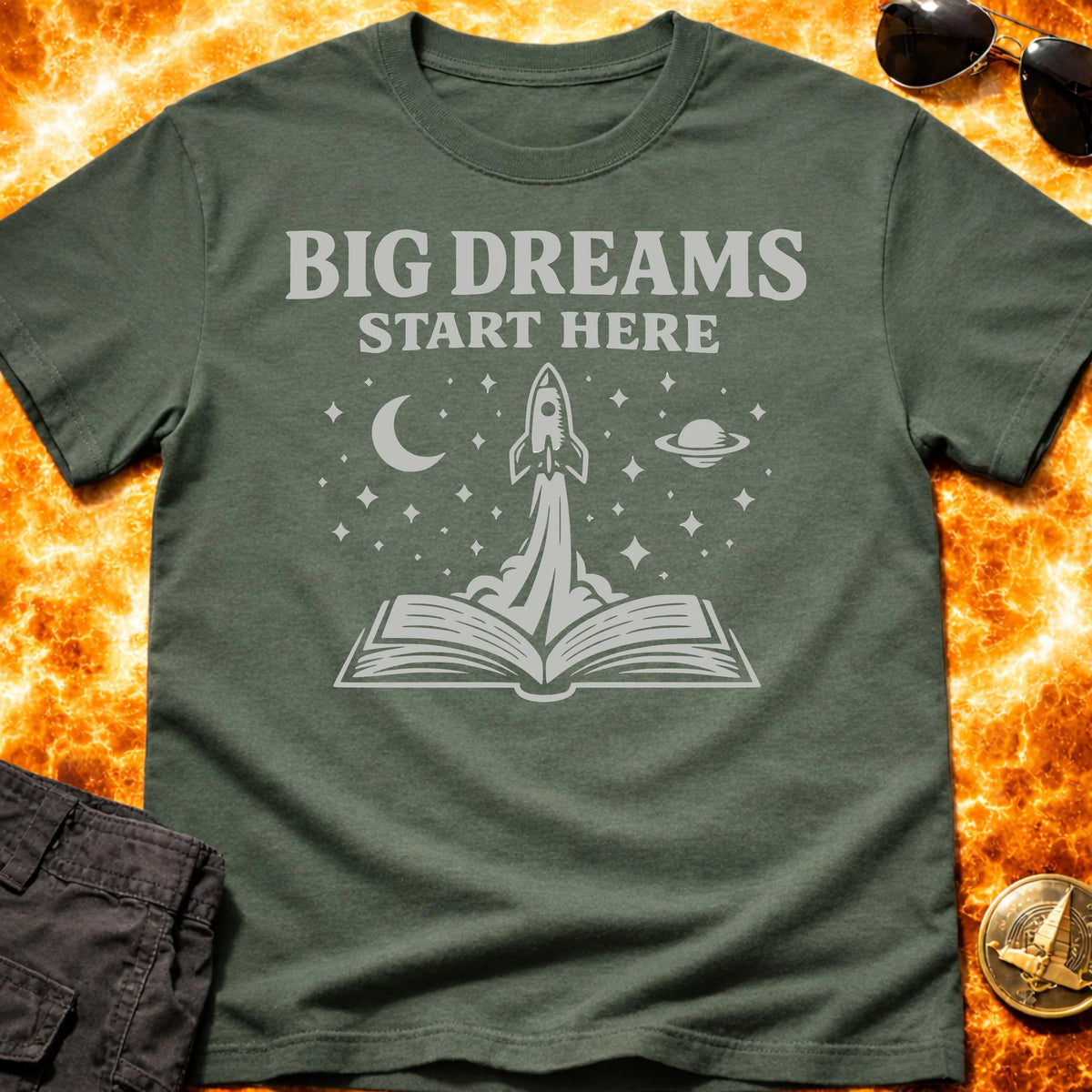 Big Dreams Start Here T-Shirt product image 6
