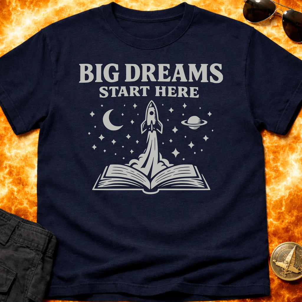Big Dreams Start Here T-Shirt product image 3