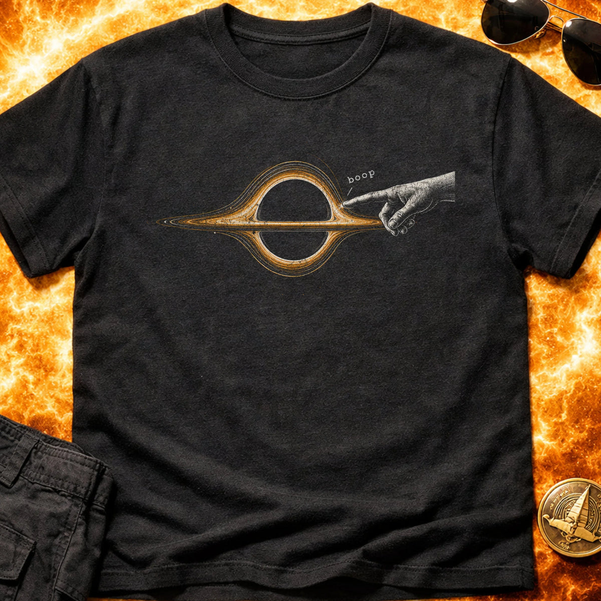 Black Hole Boop T-Shirt product image 4