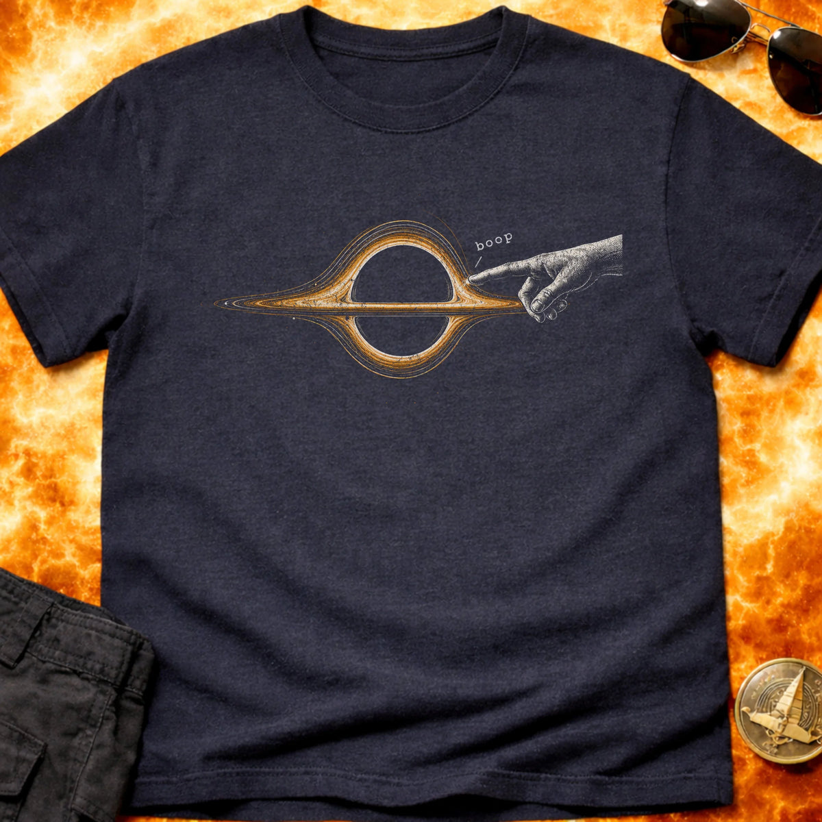Black Hole Boop T-Shirt product image 3