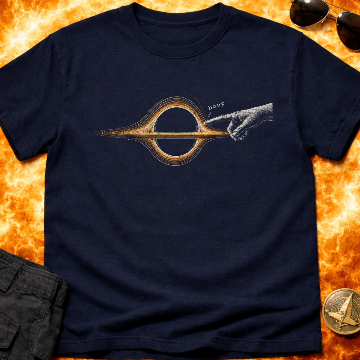 Black Hole Boop T-Shirt product image 1