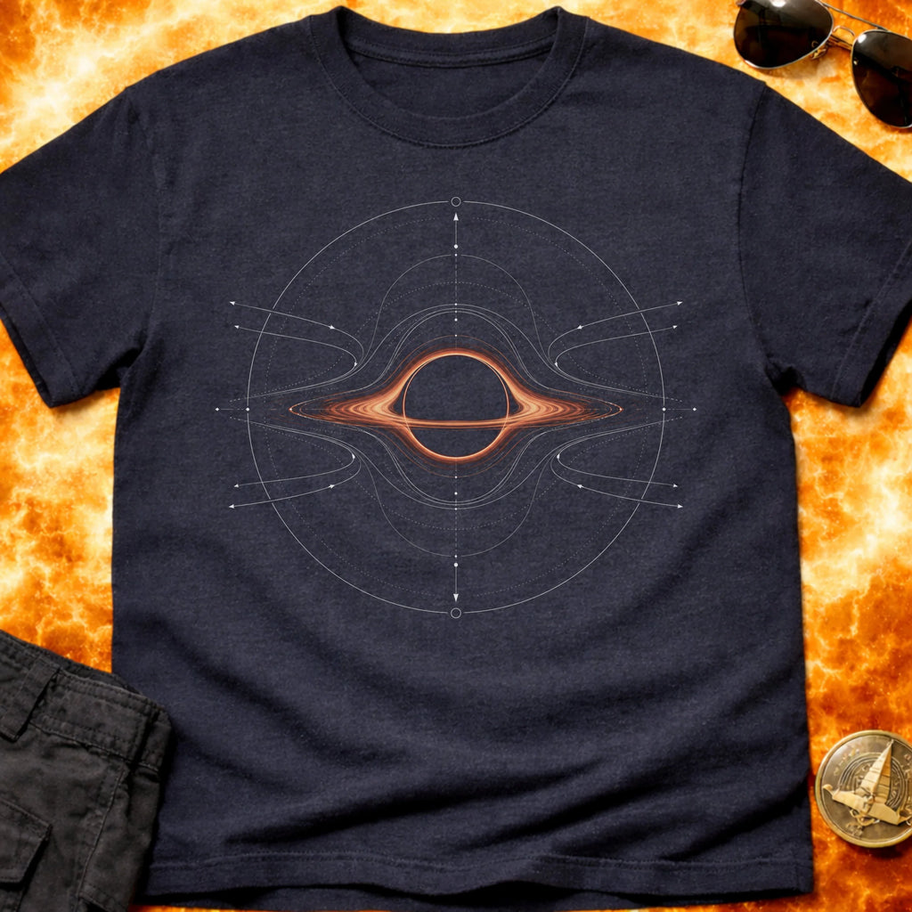 Black Hole No Escape Graphic T-Shirt product image 3