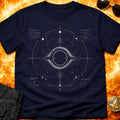 Black Hole Signal Map T-Shirt product image 1