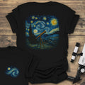 Starry Night with a Telescope Back Print product image 1