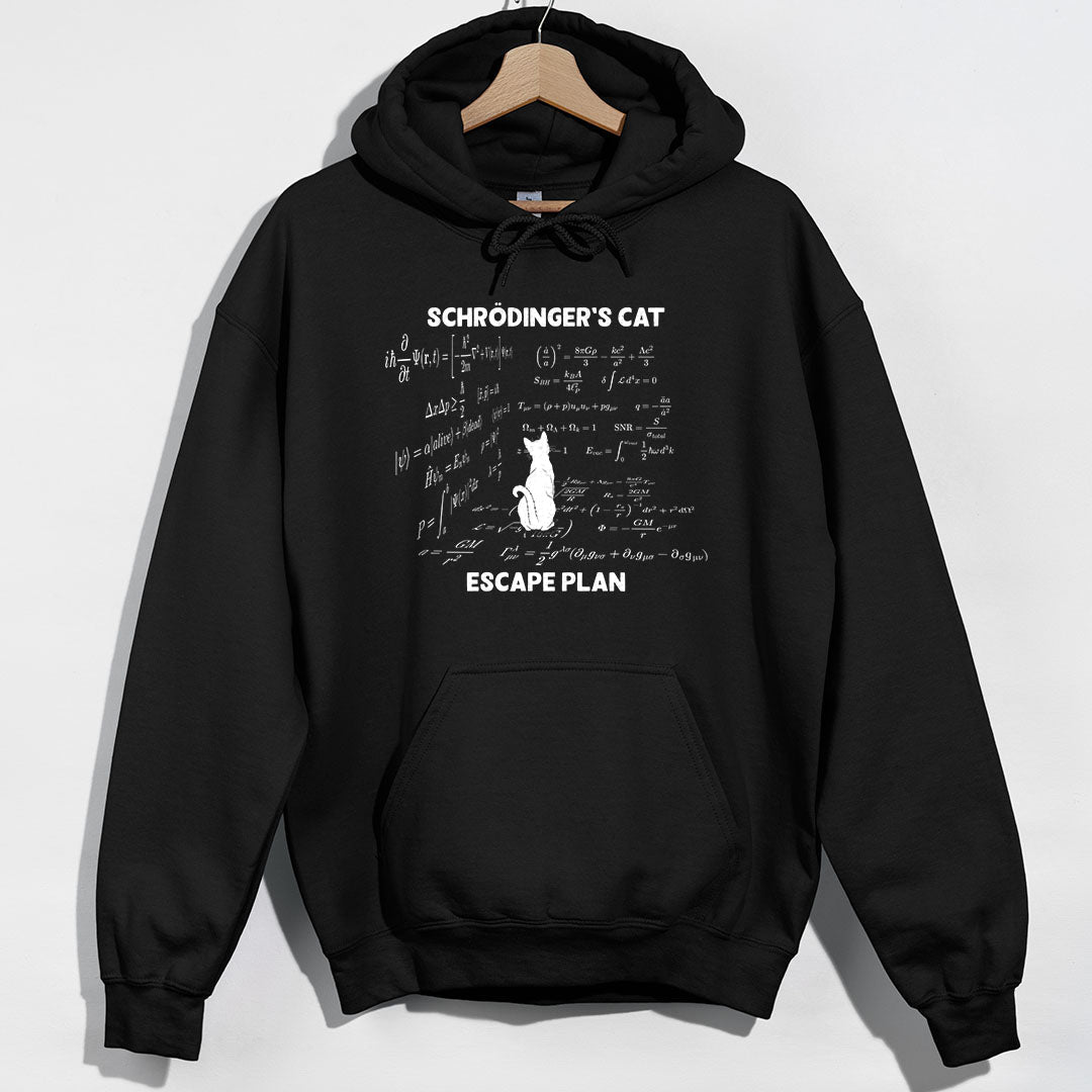 Schrödinger's Cat Escape Plan Hoodie product image 1