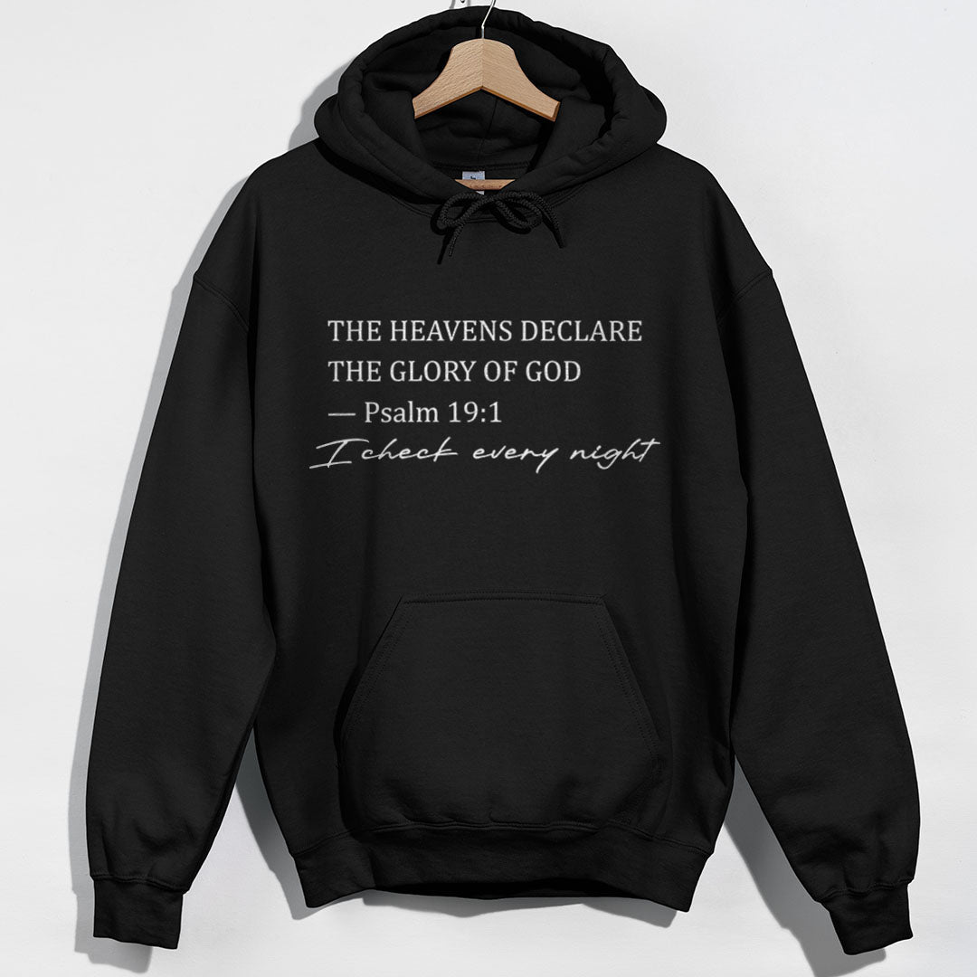 The Heavens Declare Glory Of God Hoodie product image 1
