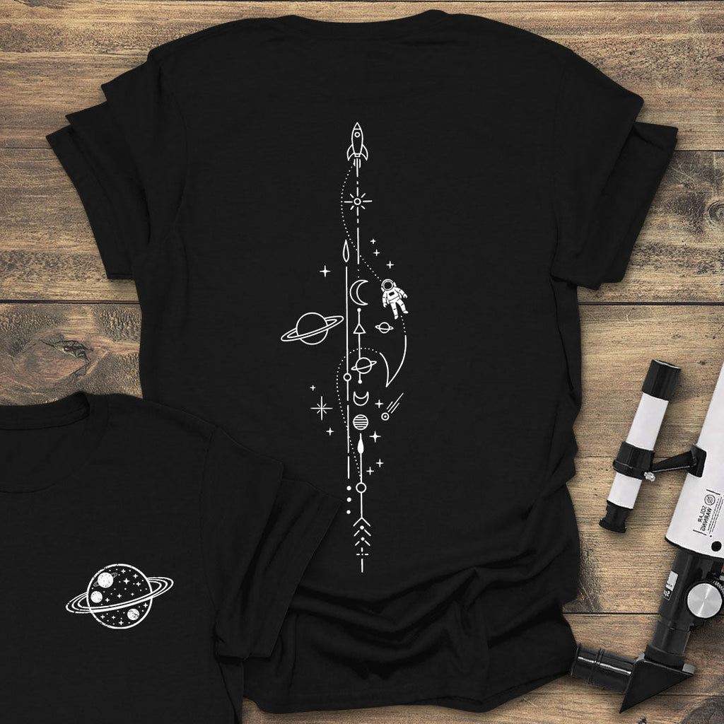 Rocket & Astronaut Back Print product image 3