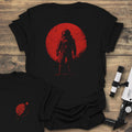 Red Moon Astronaut Back Print product image 1