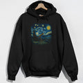 Starry Night with a Telescope Hoodie product image 1