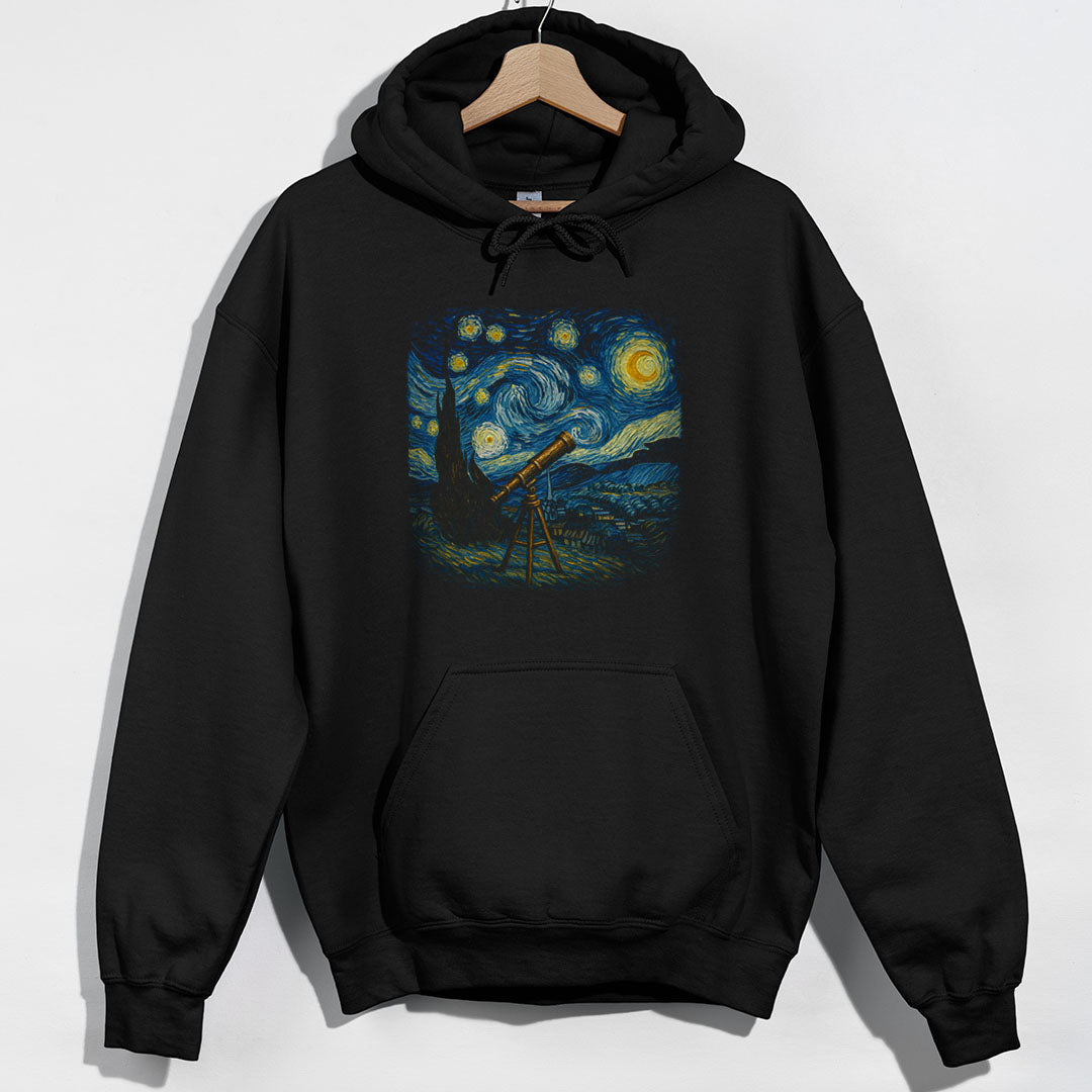 Starry Night with a Telescope Hoodie product image 1