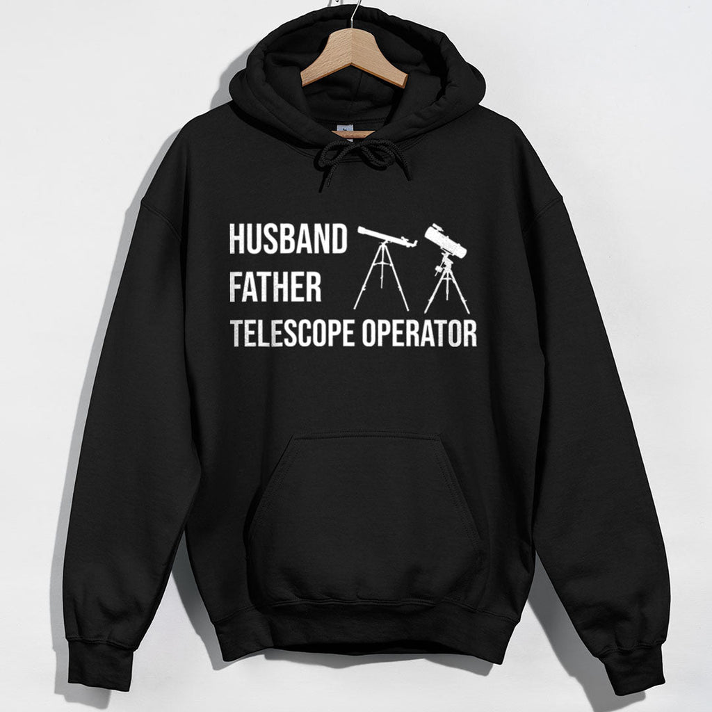 Husband Father Telescope Operator Hoodie product image 4
