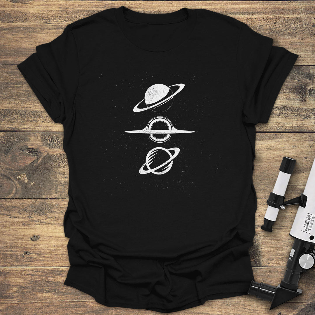 Minimalist Saturn & Black Hole product image 3