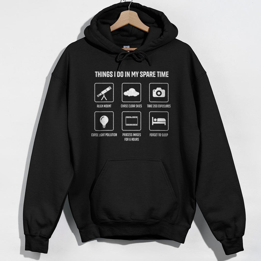 Astrophotography Spare Time Hoodie product image 5