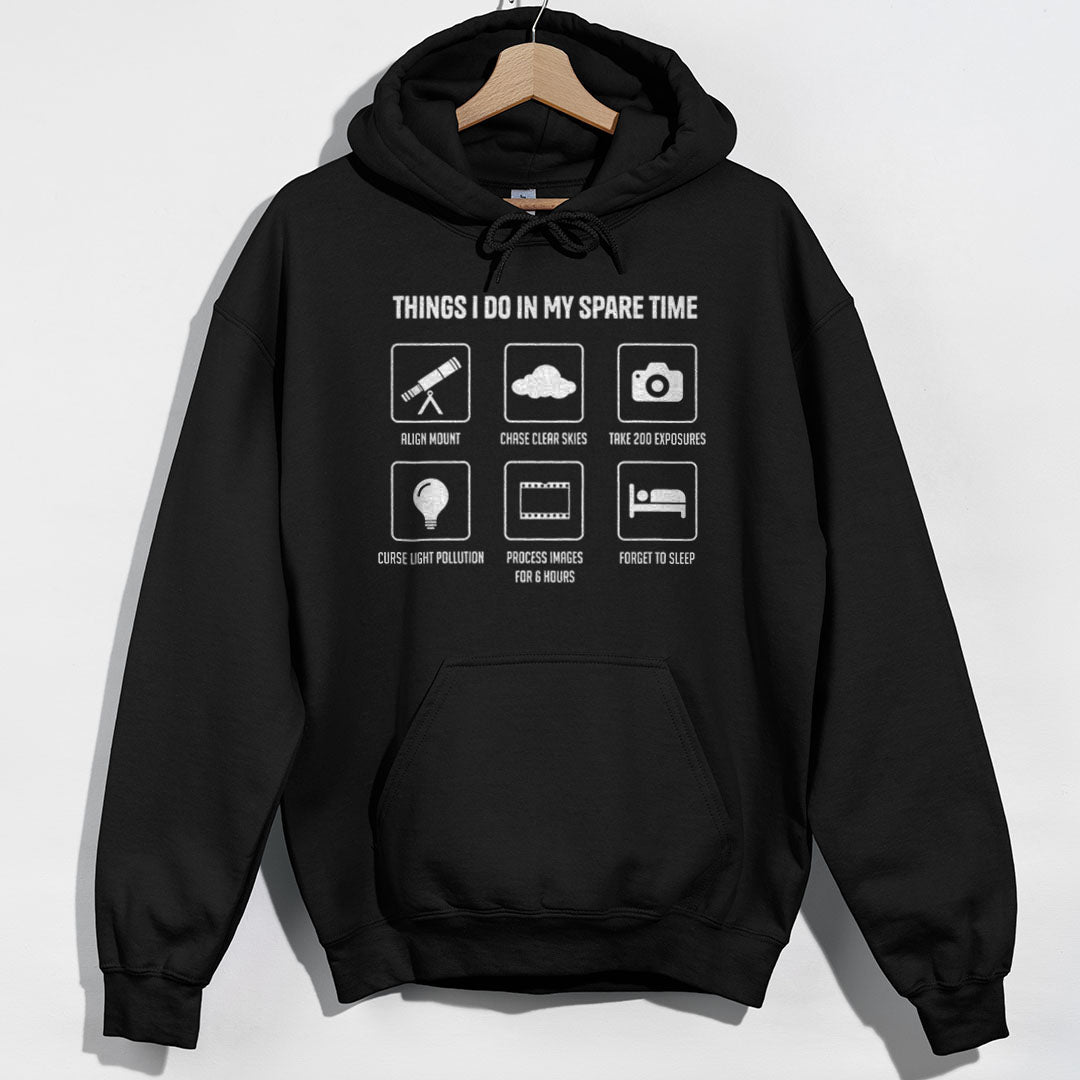 Astrophotography Spare Time Hoodie product image 5