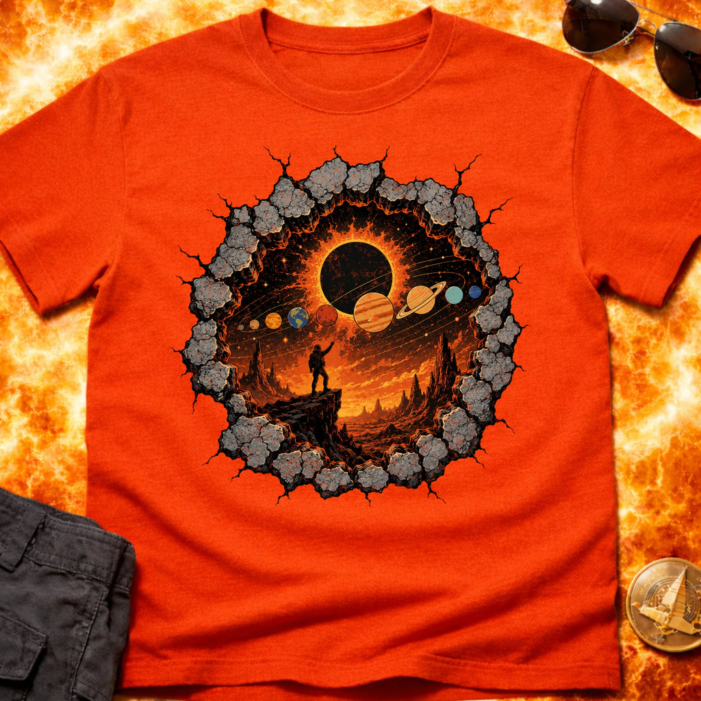 BlackHole Rock Solar System T-Shirt product image 2