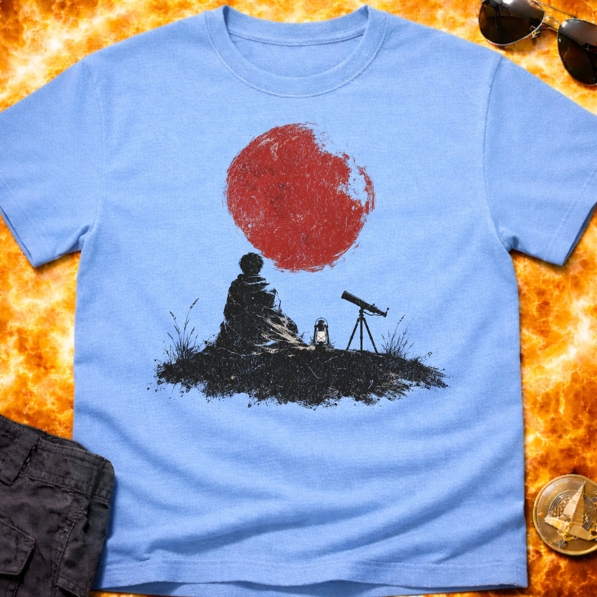 Blood Moon Stargazer T-Shirt product image 2