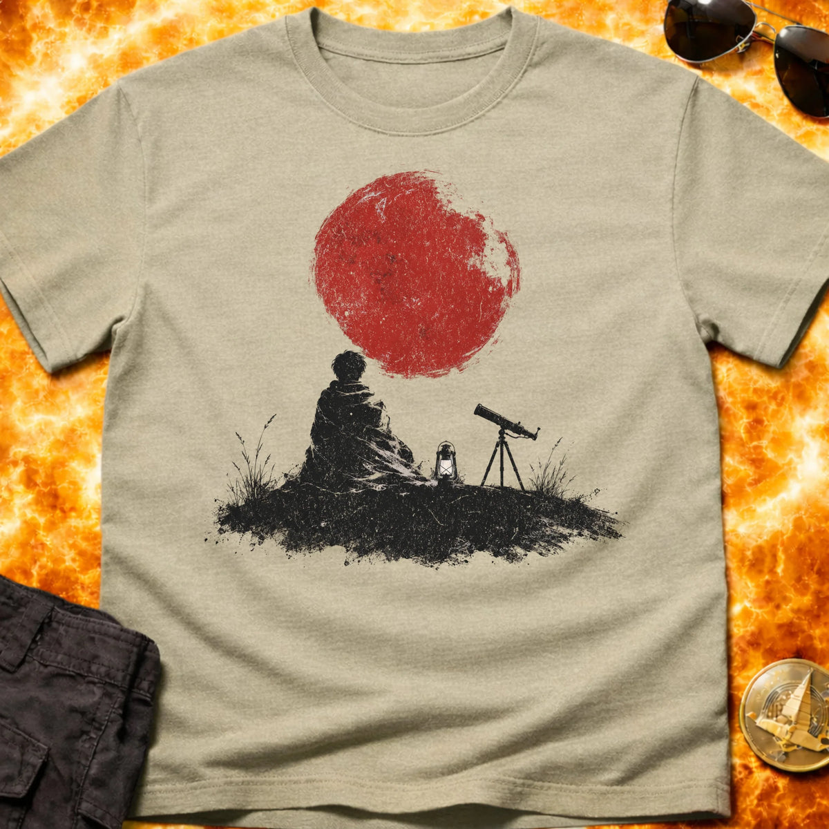 Blood Moon Stargazer T-Shirt product image 5