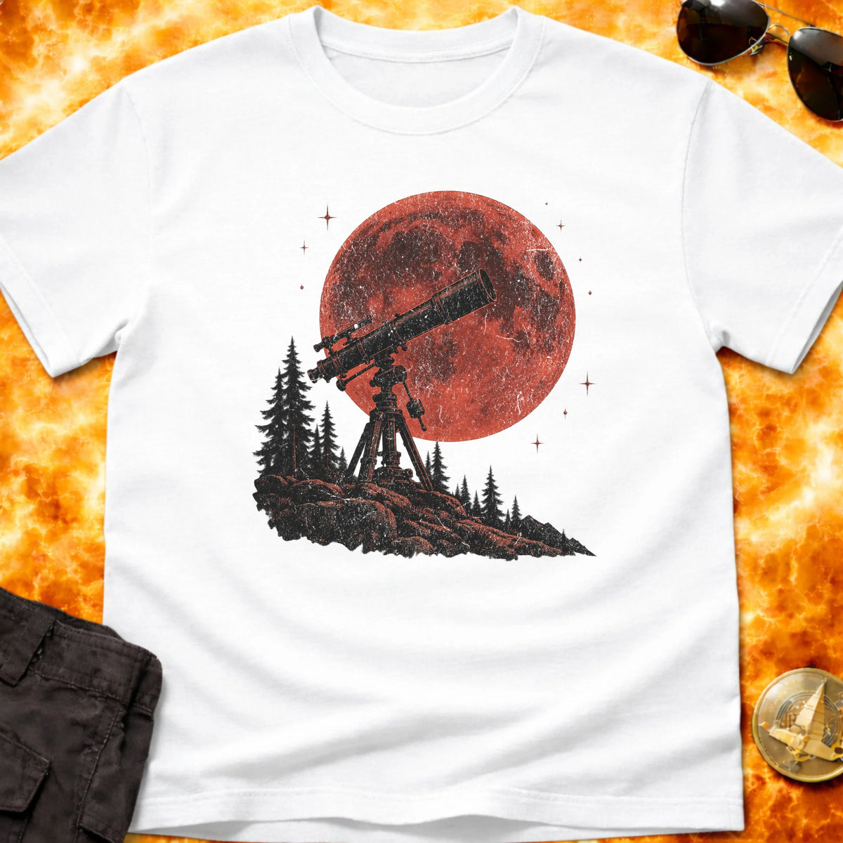 Blood Moon Telescope T-Shirt product image 5