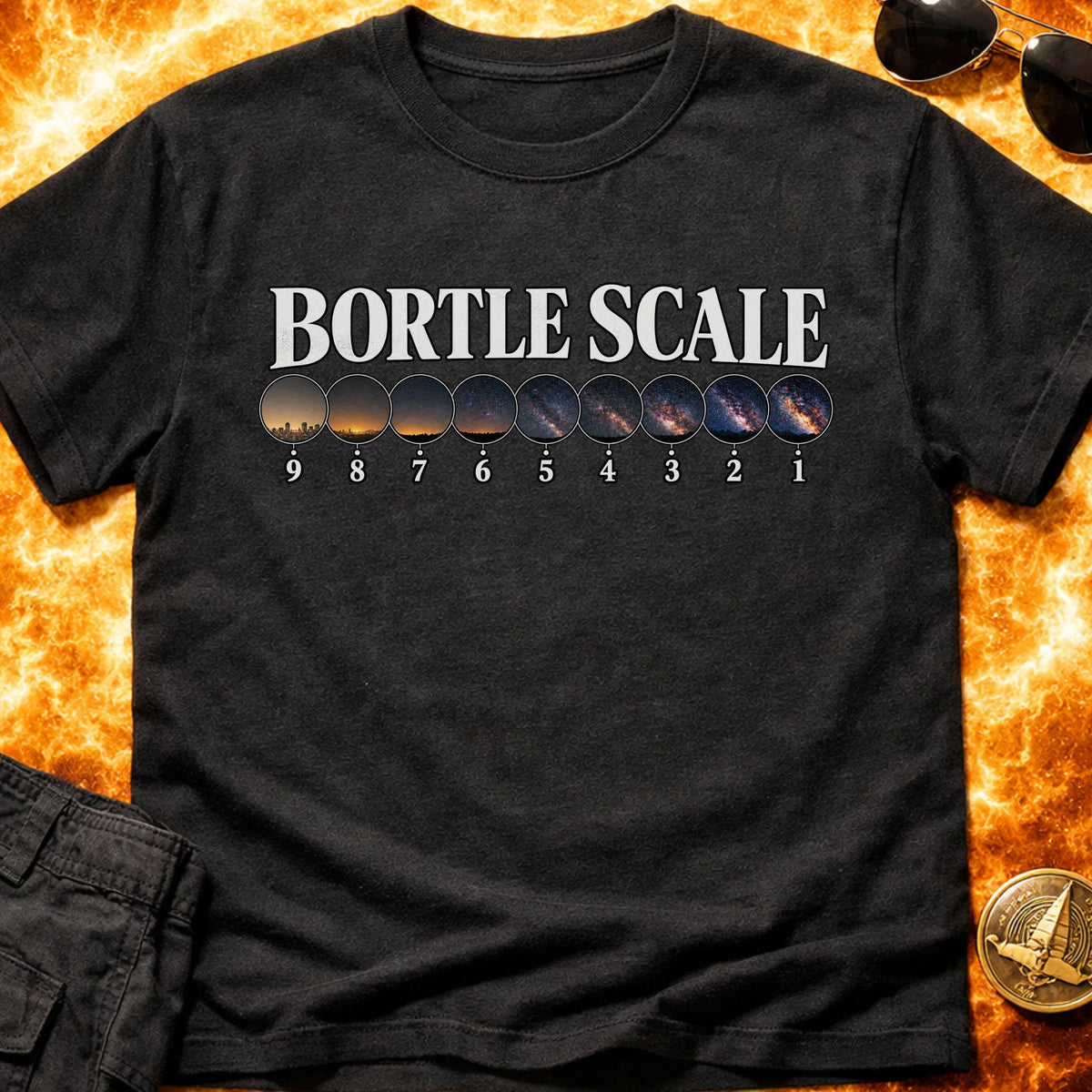 Bortle Scale T-Shirt product image 1