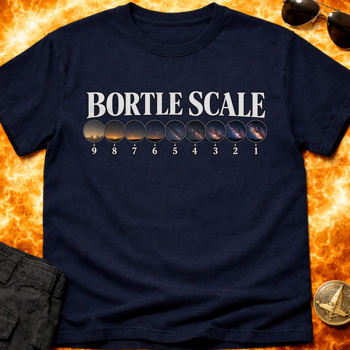 Bortle Scale T-Shirt product image 3