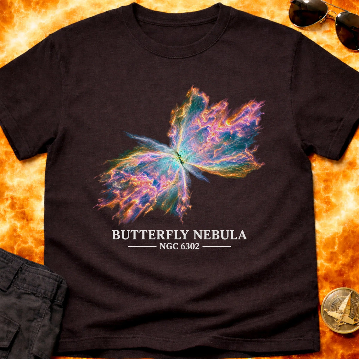 Butterfly Nebula NGC 6302 T-Shirt product image 4