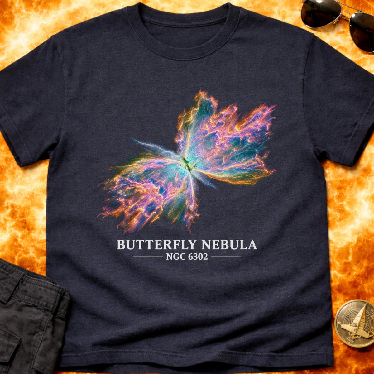 Butterfly Nebula NGC 6302 T-Shirt product image 3