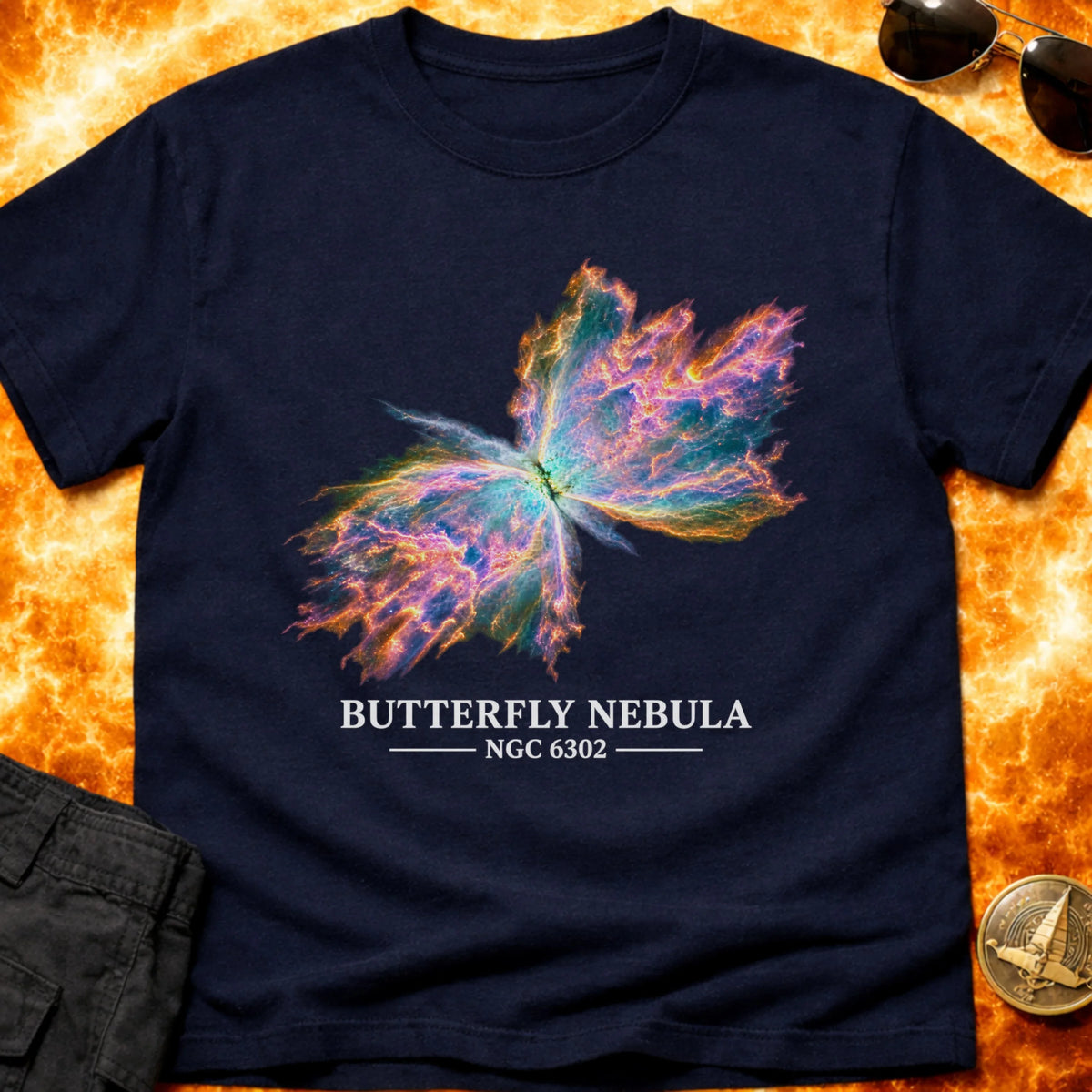 Butterfly Nebula NGC 6302 T-Shirt product image 2