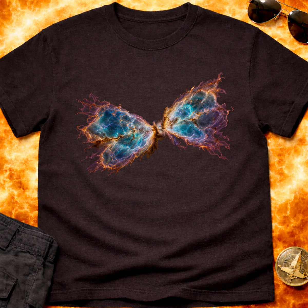 Butterfly Nebula Stylized T-Shirt product image 5
