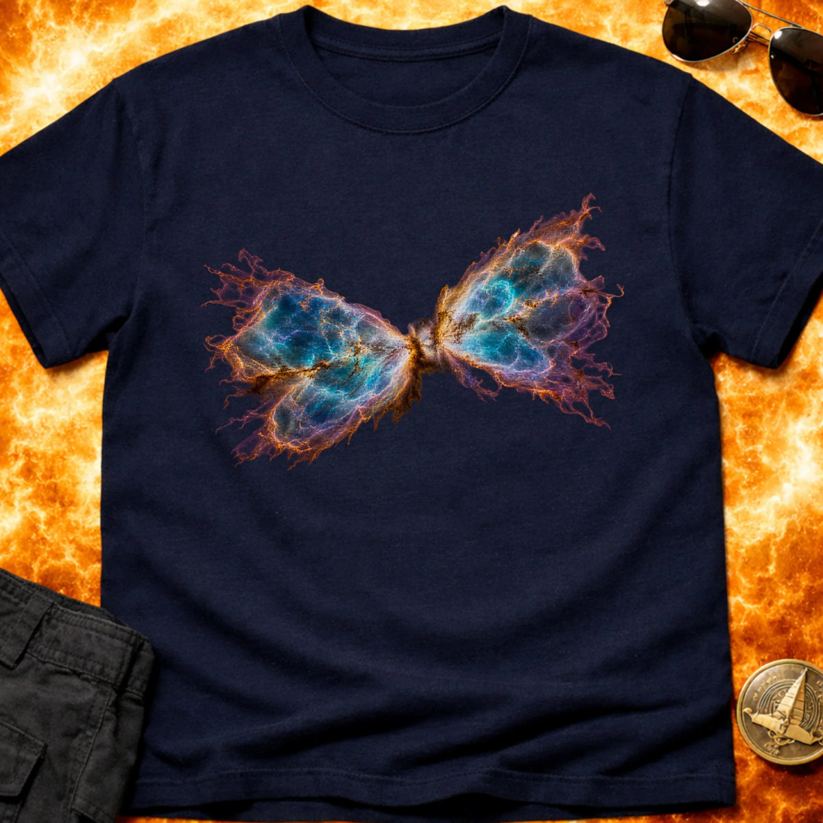 Butterfly Nebula Stylized T-Shirt product image 1