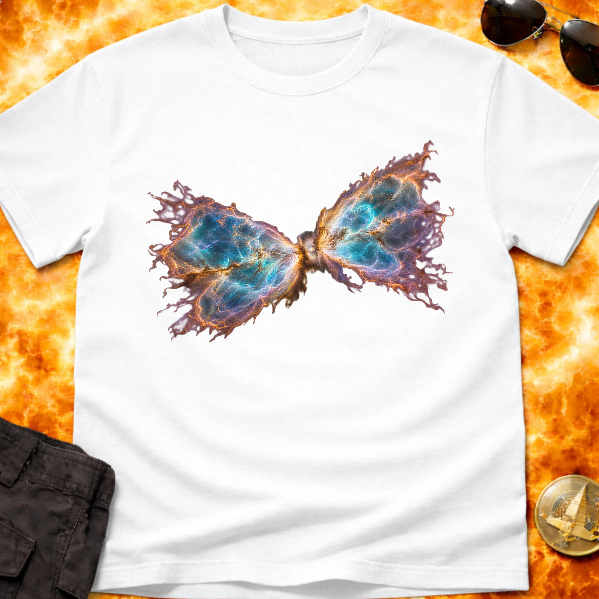 Butterfly Nebula Stylized T-Shirt product image 3