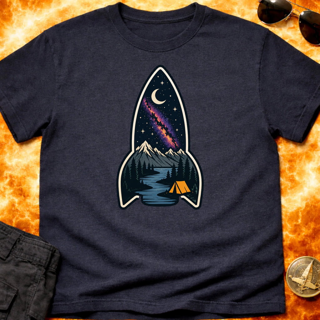 Camp Nebula Rocket T-Shirt product image 6