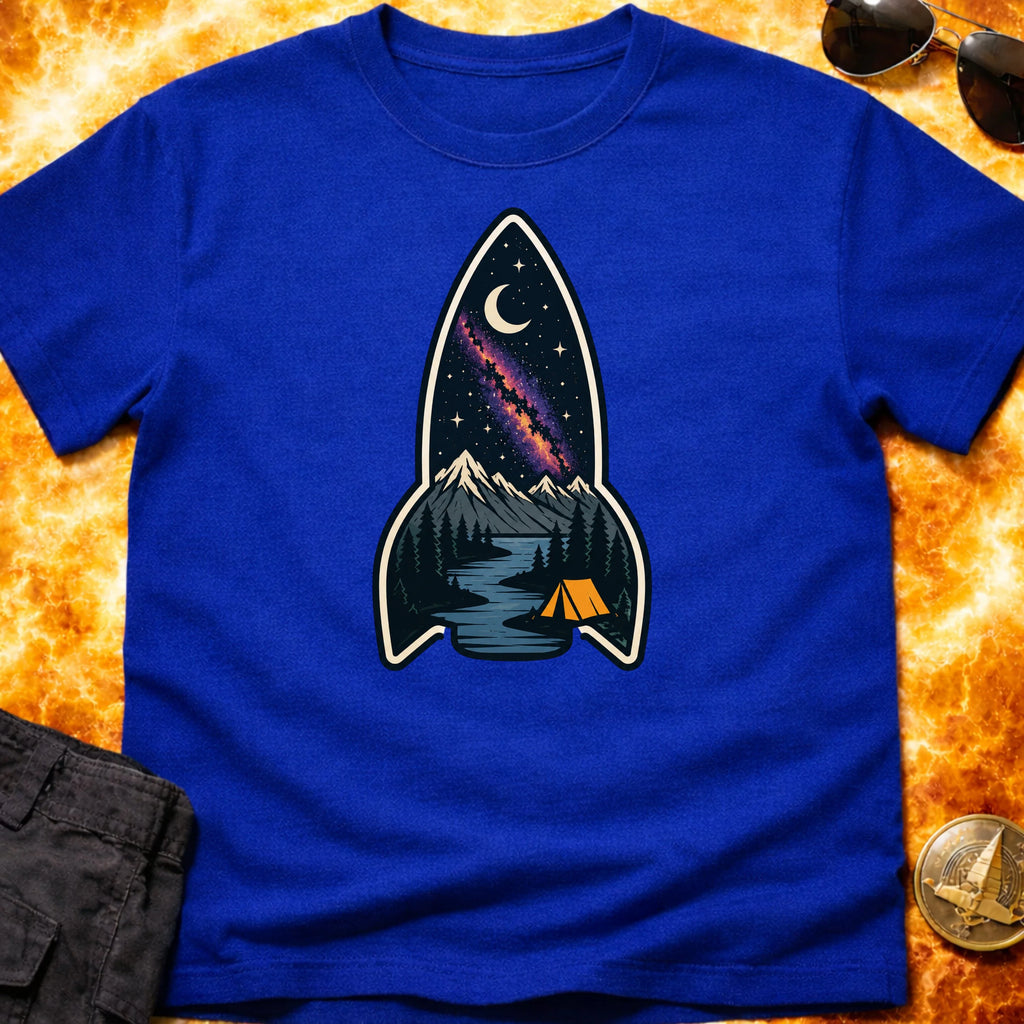 Camp Nebula Rocket T-Shirt product image 3