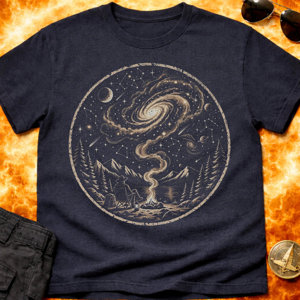 Campfire Galaxy T-Shirt product image 5