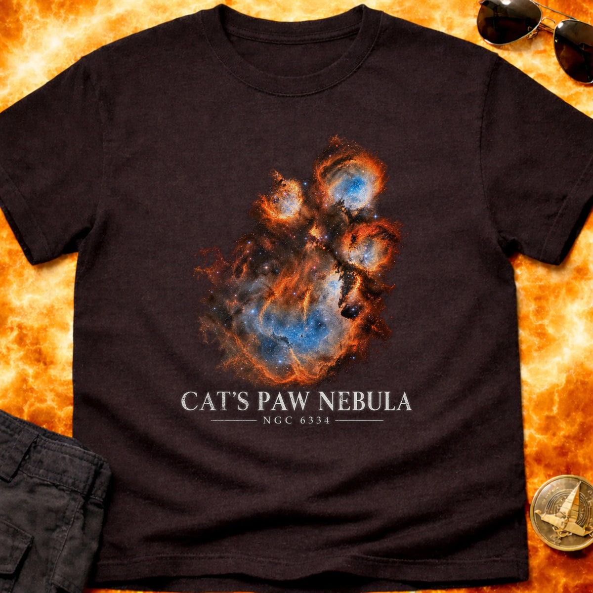 Cats Paw Nebula T-Shirt product image 4