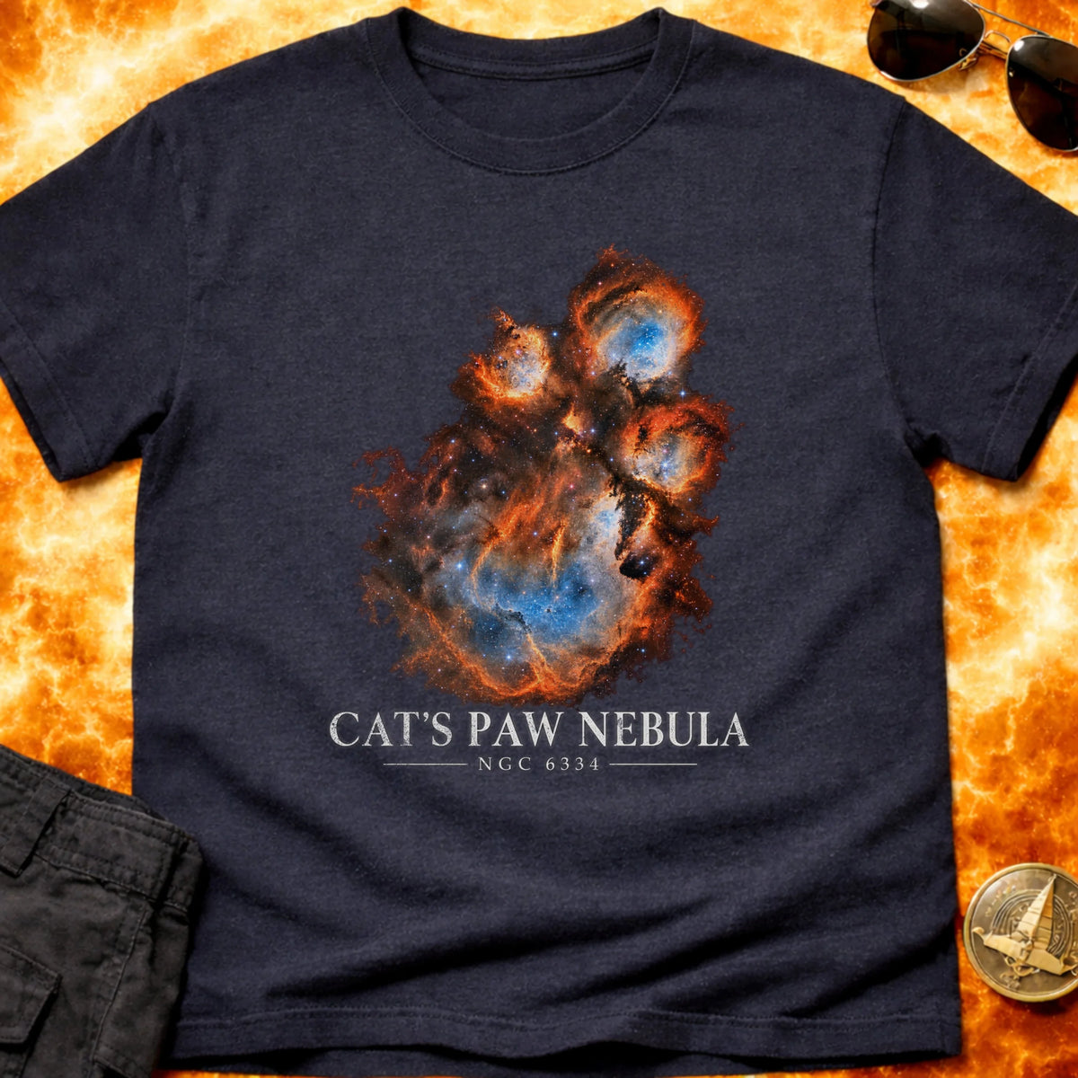 Cats Paw Nebula T-Shirt product image 3
