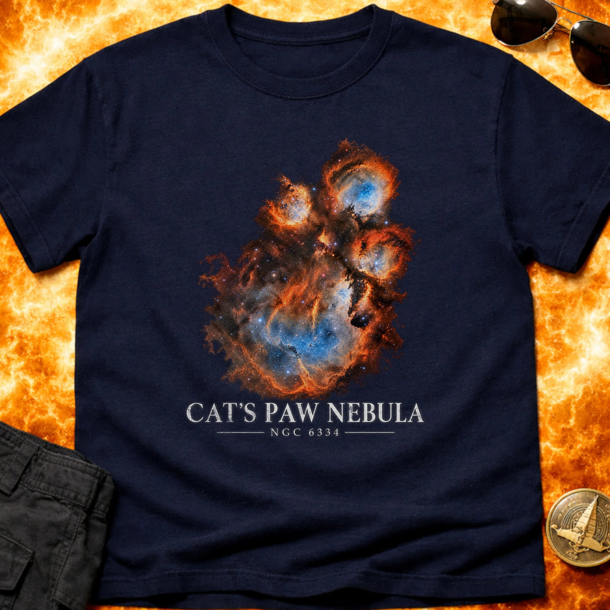 Cats Paw Nebula T-Shirt product image 2