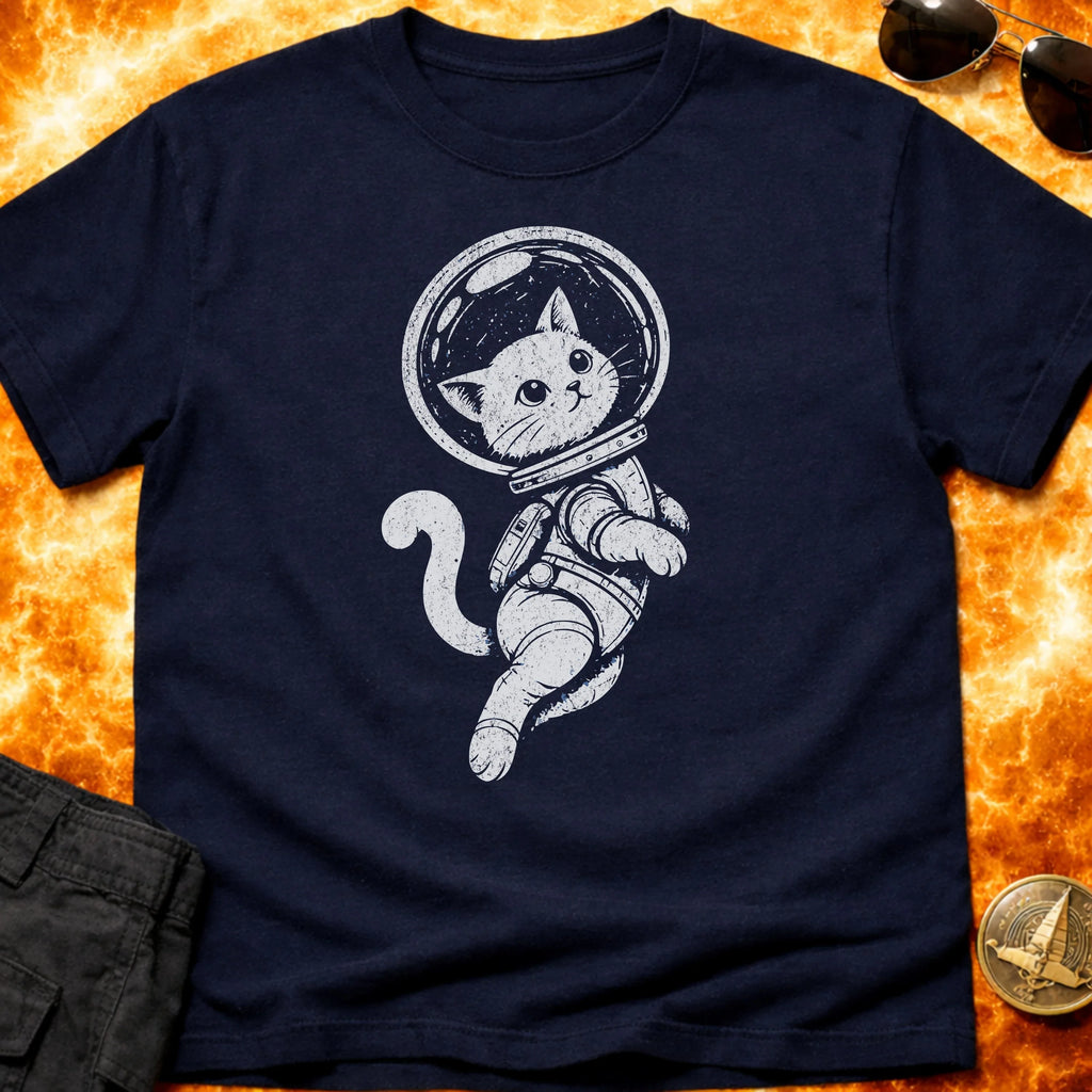 Catstronaut In Space T-Shirt product image 4