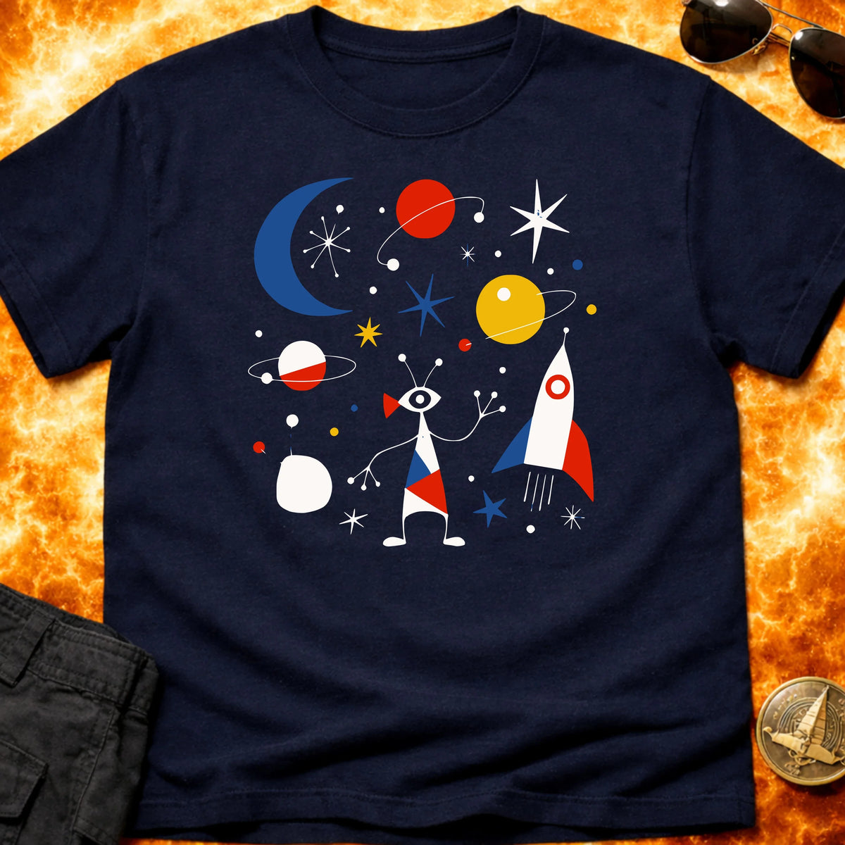 Celestial Signals T-Shirt product image 2