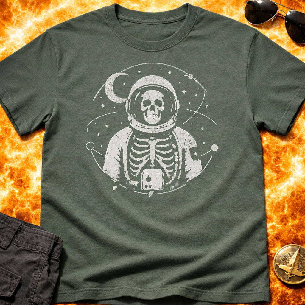 Celestial Skeleton Astronaut T-Shirt product image 1