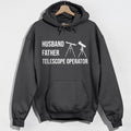 Husband Father Telescope Operator Hoodie product image 1
