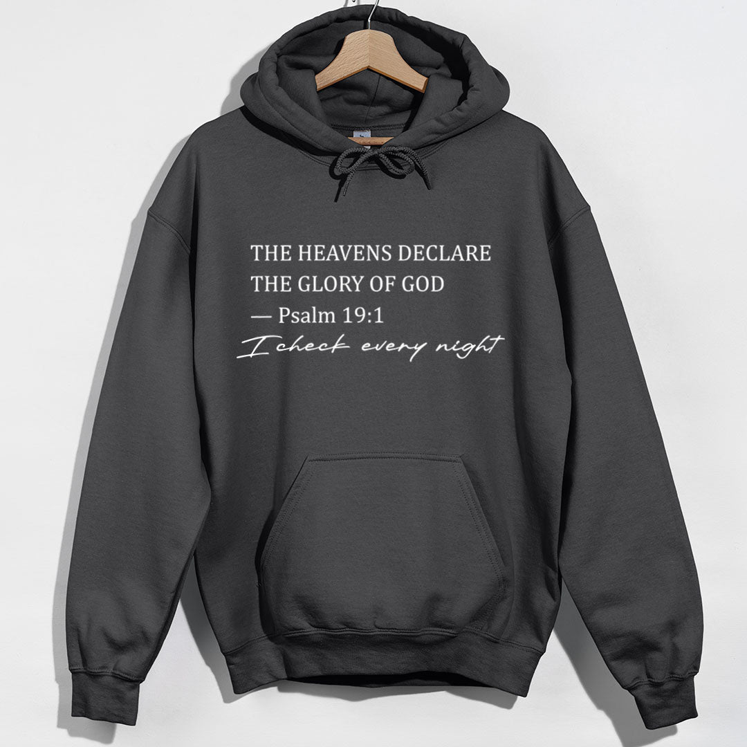 The Heavens Declare Glory Of God Hoodie product image 6