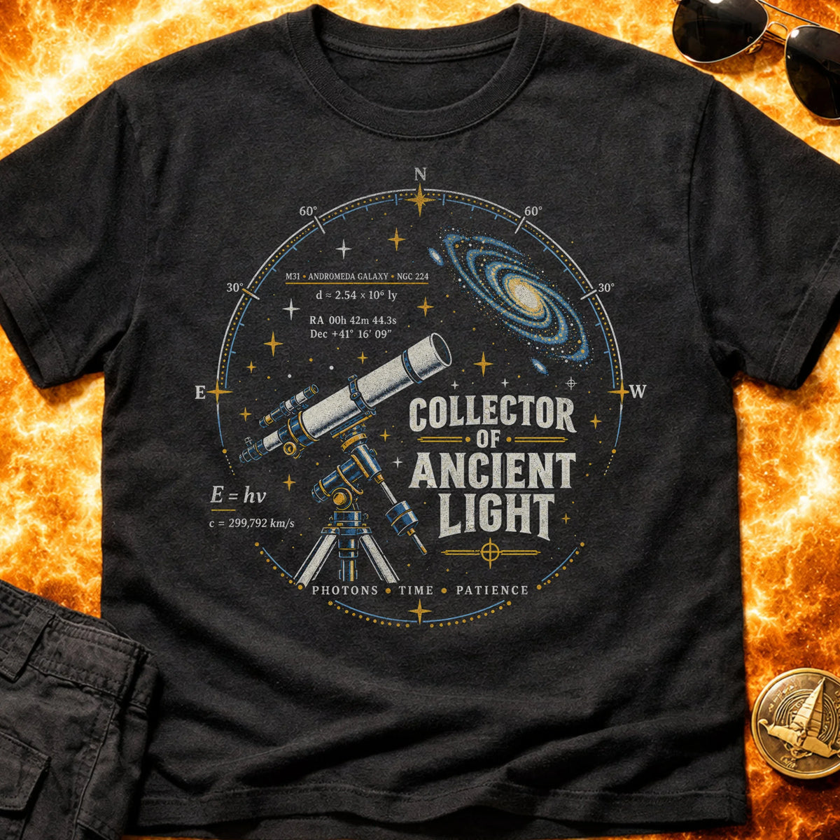 Collector of Ancient Light T-Shirt product image 3