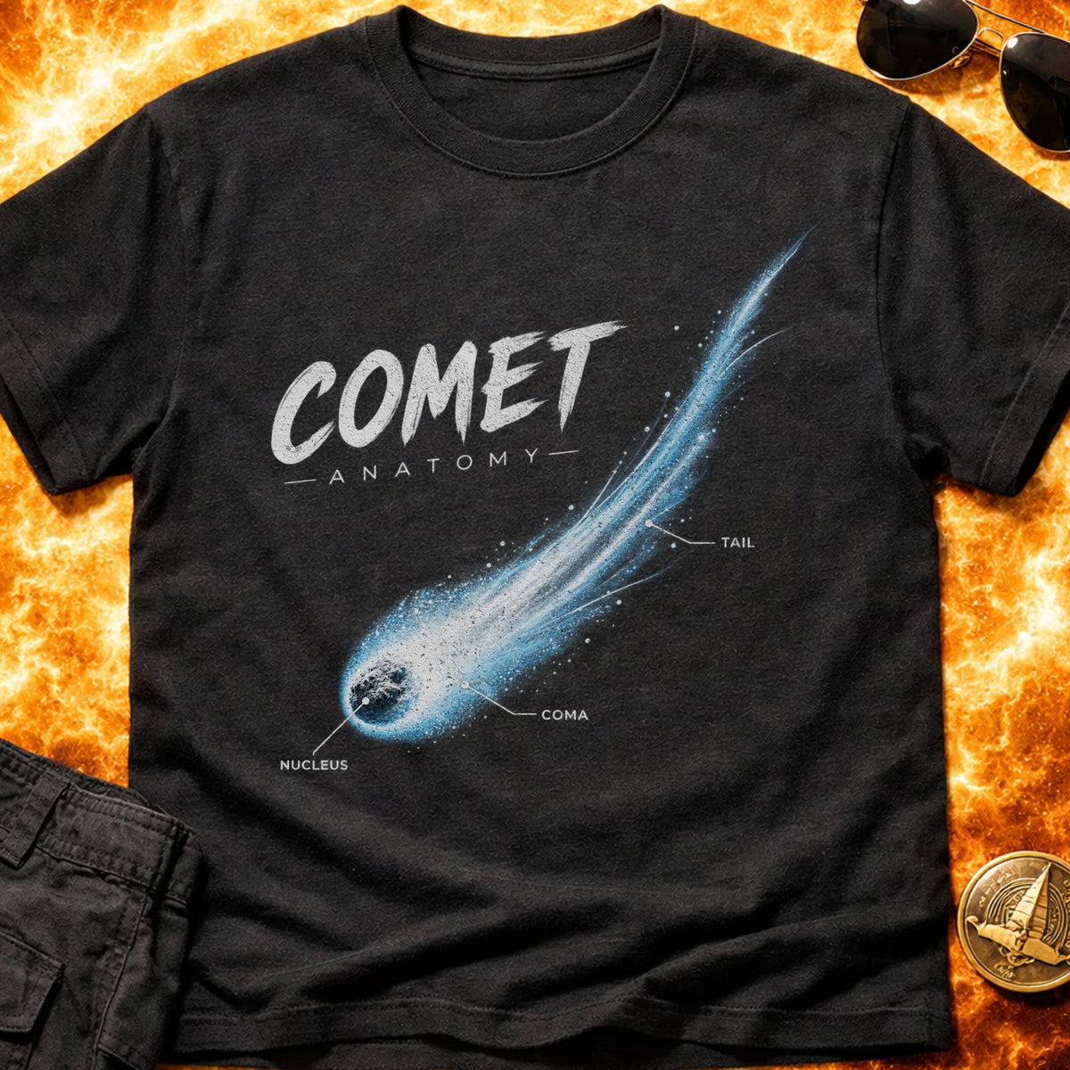 Comet Anatomy T-Shirt product image 1