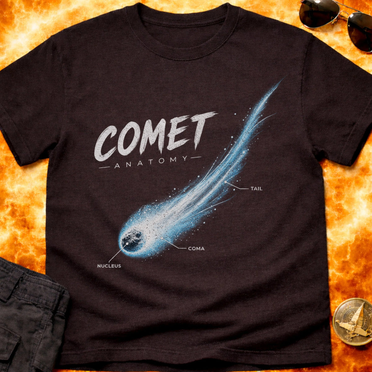 Comet Anatomy T-Shirt product image 3