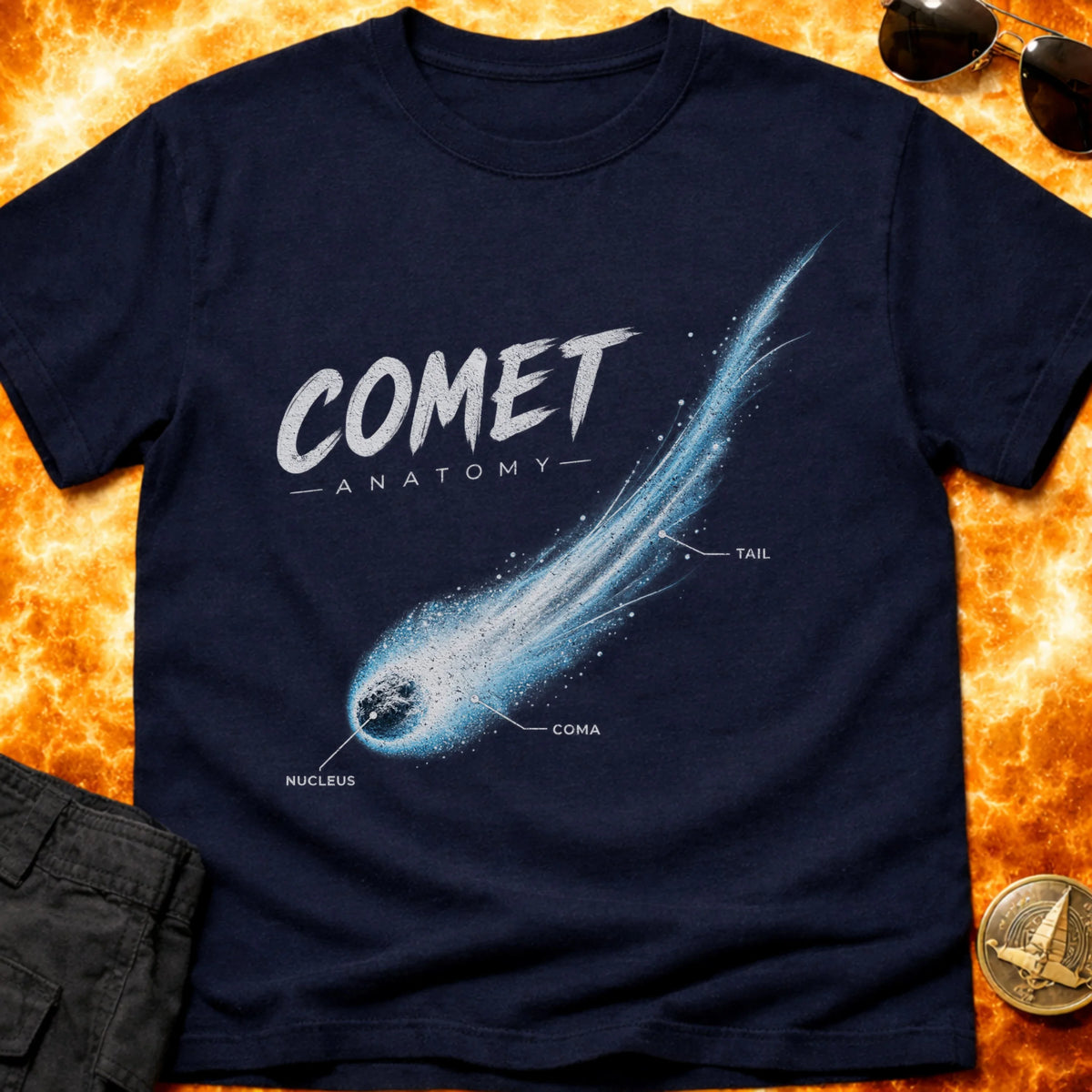 Comet Anatomy T-Shirt product image 2