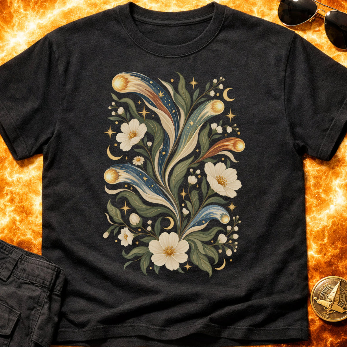 Comet Bouquet T-Shirt product image 4