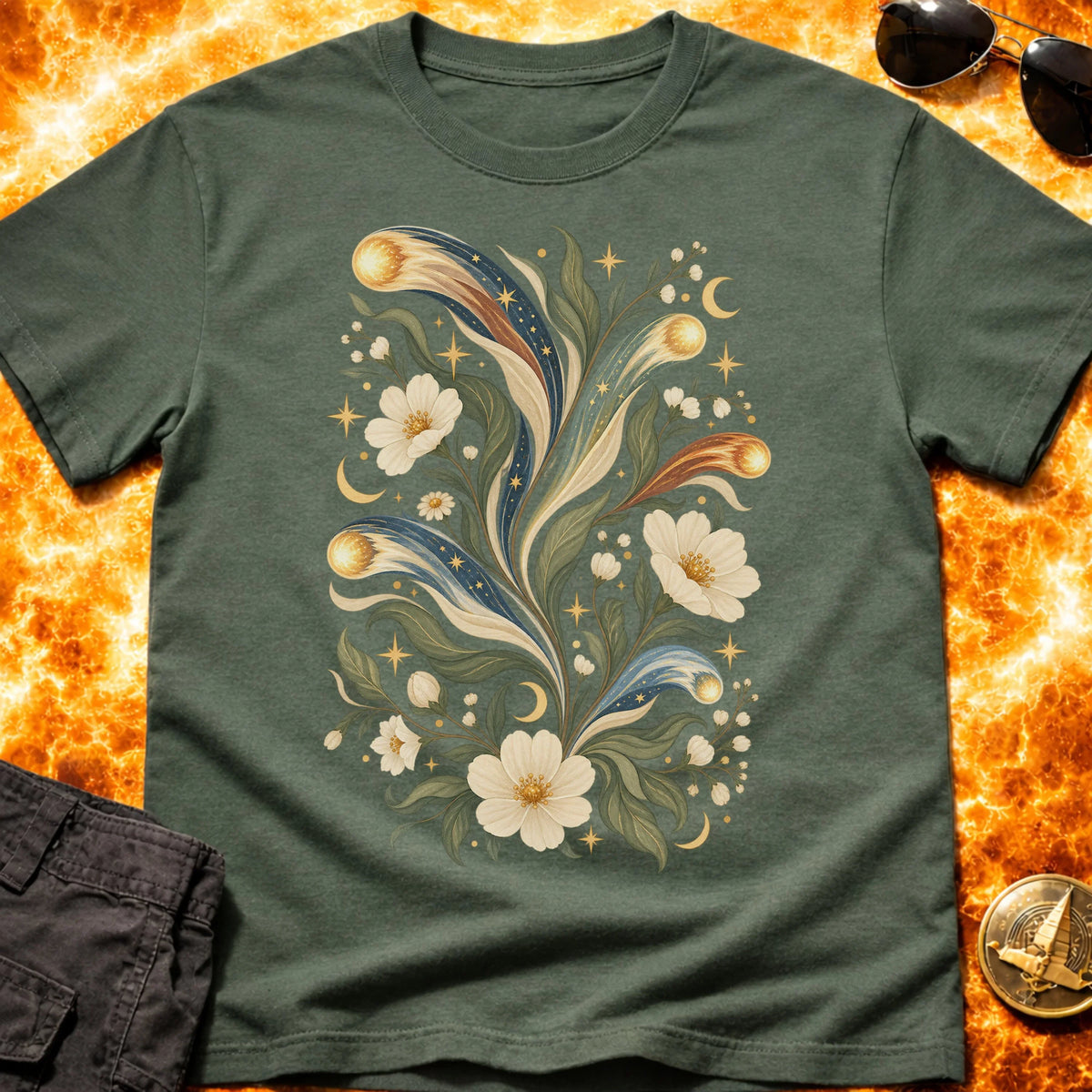 Comet Bouquet T-Shirt product image 5