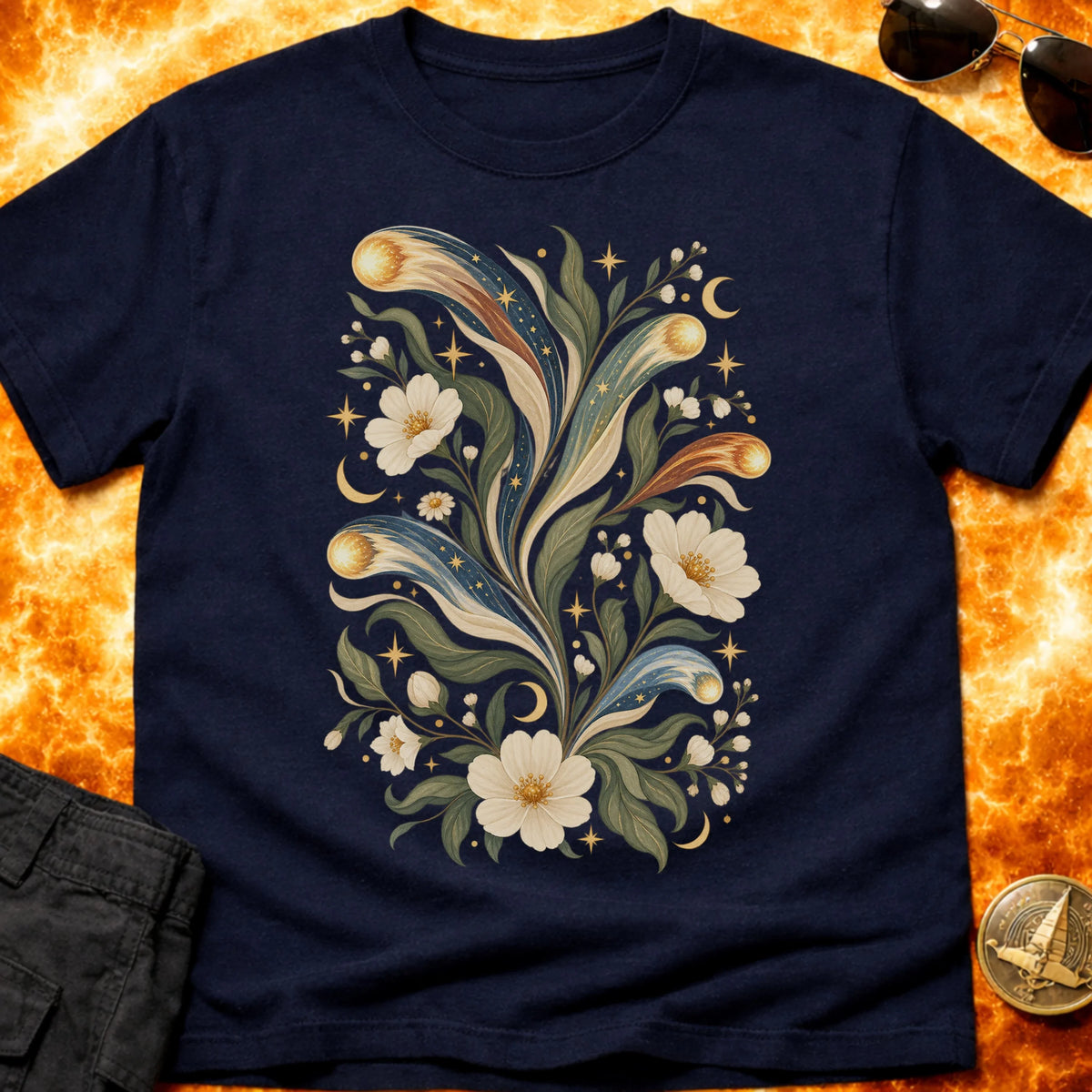 Comet Bouquet T-Shirt product image 2